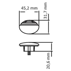 Clearance Lumières de courtoisie LED à encastrer Eclairage & Lampe·Éclairage De Courtoisie|Eclairage & Lampe·Éclairage De Courtoisie