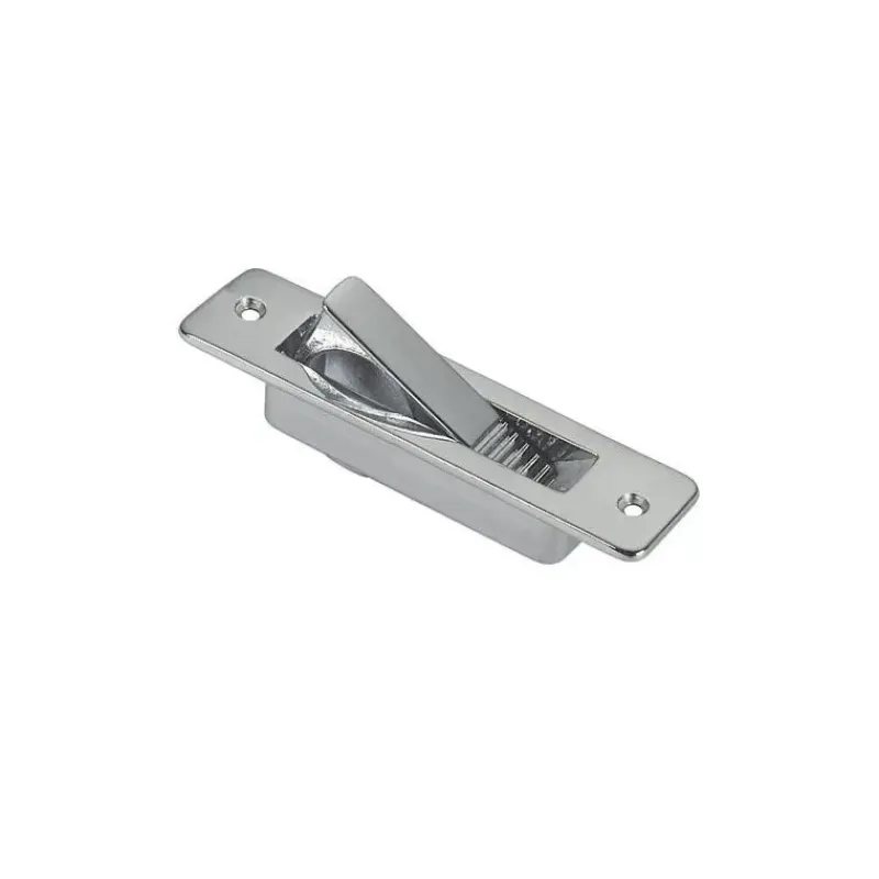New Lève plancher au doigt inox | 83 x 21 mm Ameublement & Quincaillerie Intérieure·Anneau Cuvette Et Lève Plancher|Quincaillerie Marine·Lève Plancher Et Anneau Cuvette