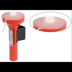 Hot Mini one LED Bouée De Sauvetage, Engin Flottant & Perche Ior·Feu À Retournement