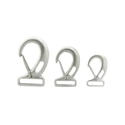 Mousqueton pour sangle inox Cordage·Sangle, Sandow & Élastique