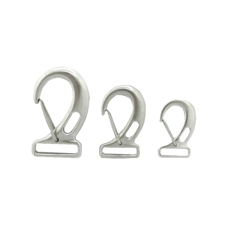 Mousqueton pour sangle inox Cordage·Sangle, Sandow & Élastique