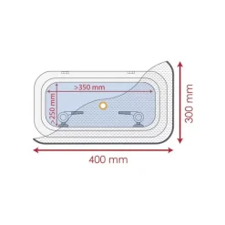 Moustiquaire pour hublots*Osculati Best