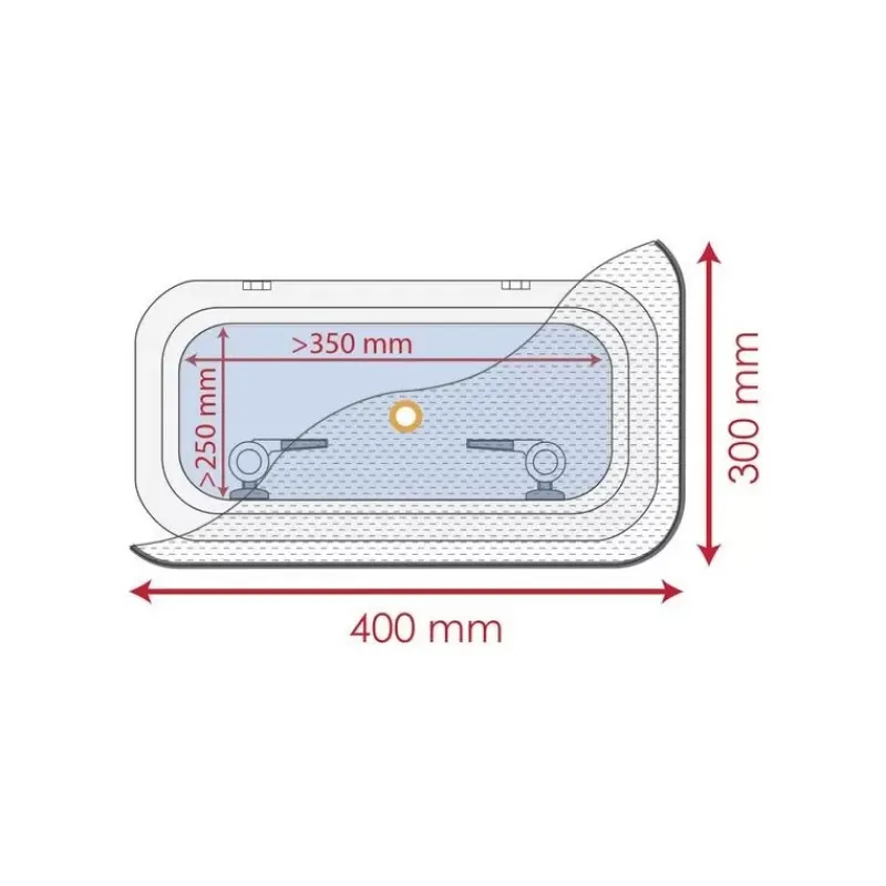 Moustiquaire pour hublots*Osculati Best