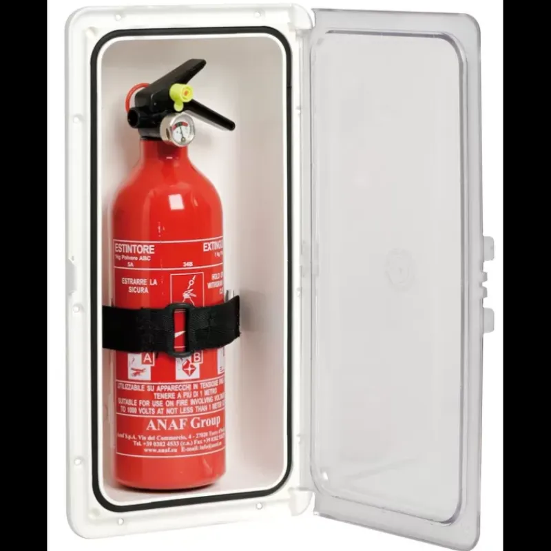 Niche avec porte extincteur 1 Kg Lutte Incendie & Extincteur|Accastillage De Pont·Trappe & Coffre