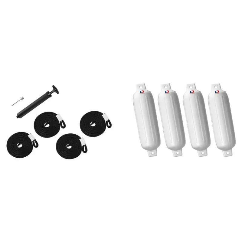 Online Pack de 4 pare-battages OG3 | blanc Pare Battage & Défense·Pare Battage
