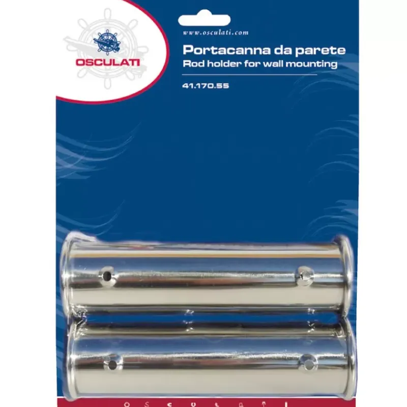 Paire de porte-cannes inox AISI 316*Osculati New