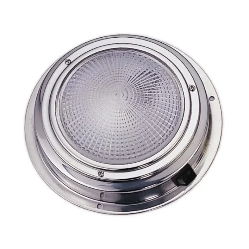 Plafonnier inox LED en saillie ø 169 mm Eclairage & Lampe·Spot Et Plafonnier|Eclairage & Lampe·Plafonnier Et Spot