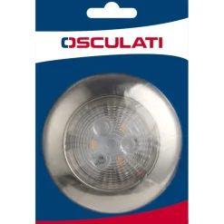 Plafonnier LED en inox sans encastrement*Osculati Hot