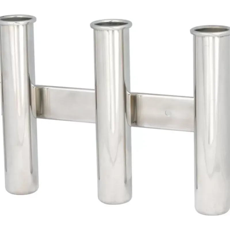 Hot Porte canne inox triple Accastillage De Pont·Porte-Canne À Pêche