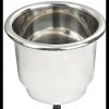 Porte-verres inox LED 12V ø 89 x P80 mm*Osculati