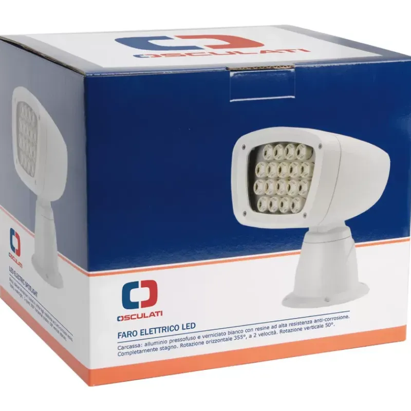 Projecteur électrique LED + joystick*Osculati New