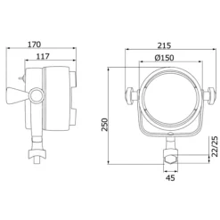 Projecteur Night Eye - version LED*Osculati Sale
