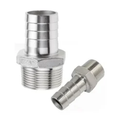 Clearance Raccord cannelé inox filetage mâle Plomberie·Raccord Cannelé & Fileté​|Plomberie·Raccord Fileté & Cannelé​