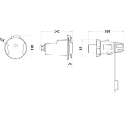 Clearance Raccordement électrique 230 V 3P Cruiser - 32 A Distribution & Protection·Prise De Quai