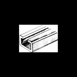 Rail en aluminium & coulisses en nylon*Osculati Hot