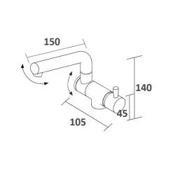 Sale Robinet rabattable mitigeur Robinetterie·Mitigeur|Robinetterie·Mitigeurs
