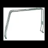 Roll bar rabattable L125 à 220 Inox ø 40*Osculati Best