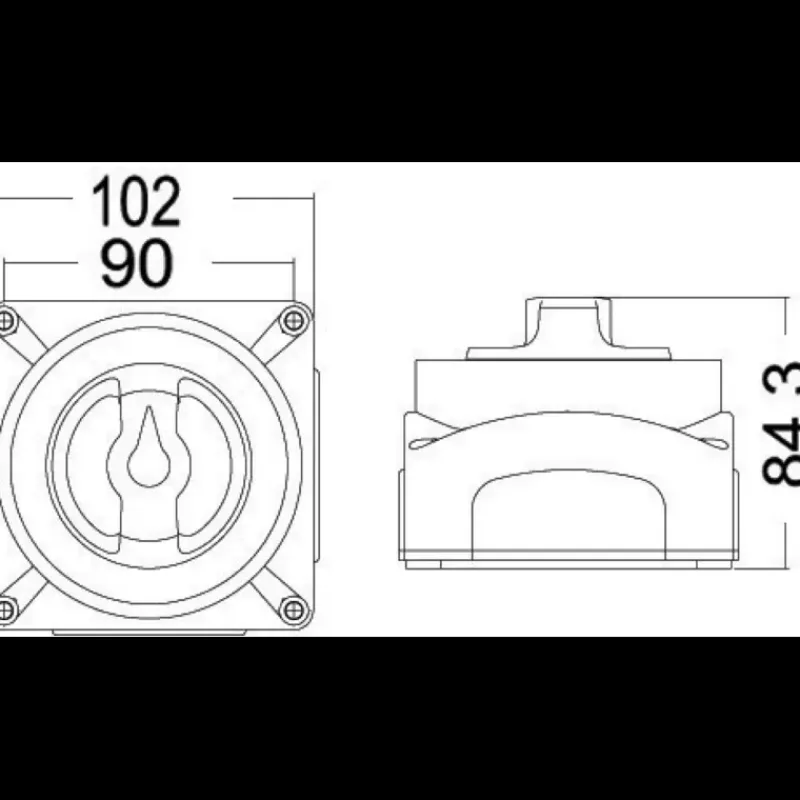 Selecta MKllI commutateur batterie*Osculati
