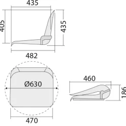 Clearance Siège bateau pliant De Luxe Poste De Pilotage·Siège & Fauteuil Pilote