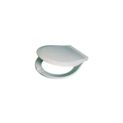 Hot Siège WC en bois laqué blanc, cuvette standard Wc À Bord·Pièce Détachée Wc