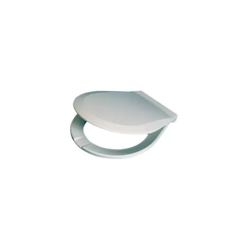 Hot Siège WC en bois laqué blanc, cuvette standard Wc À Bord·Pièce Détachée Wc