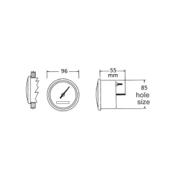 Clearance Speedomètre avec compas GPS Poste De Pilotage·Instrument De Contrôle