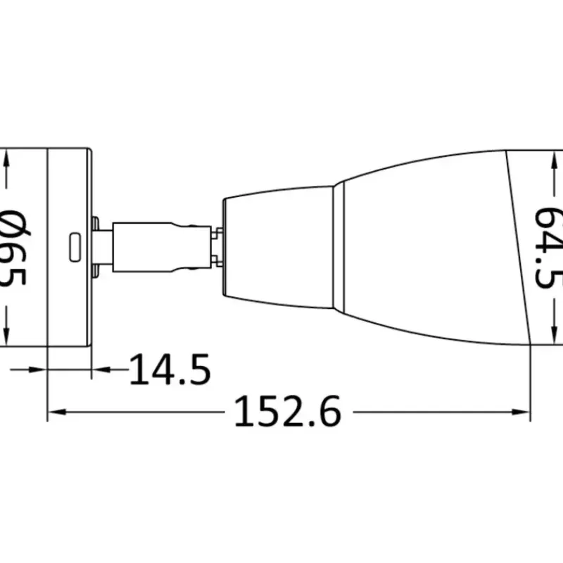 Spot LED + USB-C 152 mm*Osculati Clearance