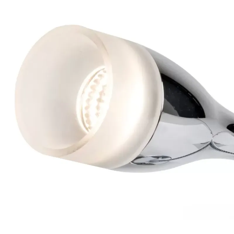 Outlet Spot LED Articulé + USB-C poli miroir Eclairage & Lampe·Liseuses Flexible|Eclairage & Lampe·Liseuse Flexible