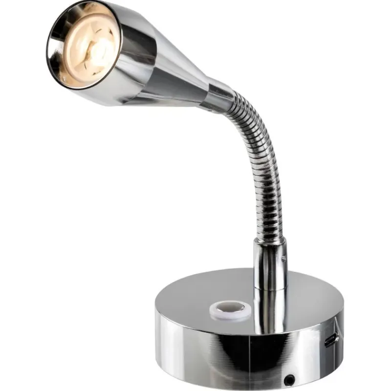 Hot Spot LED Articulé + USB-C 180 mm Eclairage & Lampe·Liseuses Flexible|Eclairage & Lampe·Liseuse Flexible