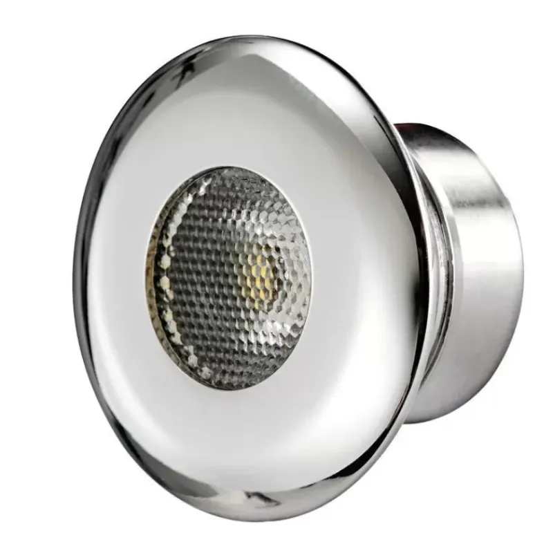 Spot LED de courtoisie en inox poli miroir 3W*Osculati Outlet