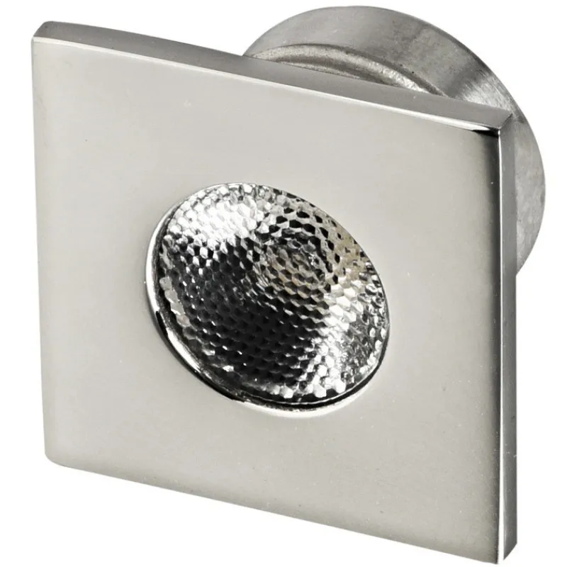 Spot LED de courtoisie carré à encastrer IP67*Osculati New