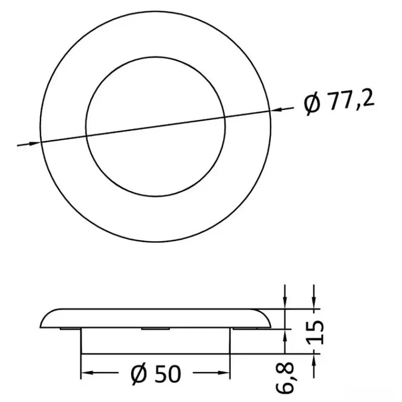 Spot LED Sole Ø 50 mm*Osculati Online