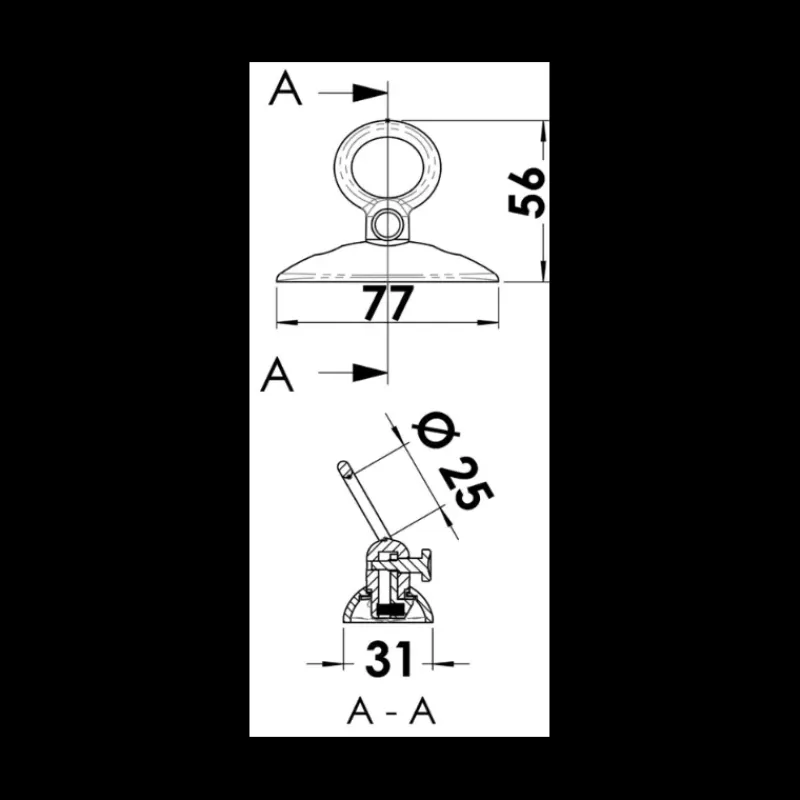 Discount Support amovible inox pour pare-battages Pare Battage & Défense·Accessoire Pare-Battage