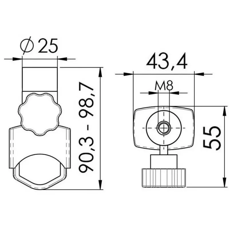 Discount Support balcon pour projecteur Eclairage & Lampe·Projecteur De Route