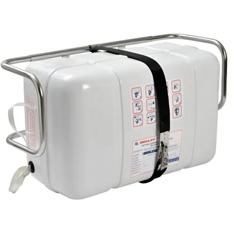 Support radeau horizontal inox*Osculati