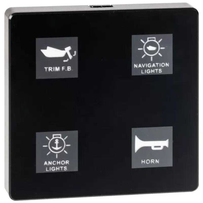 Hot Tableau électrique tactile | 4 interrupteurs Distribution & Protection·Tableau Électrique