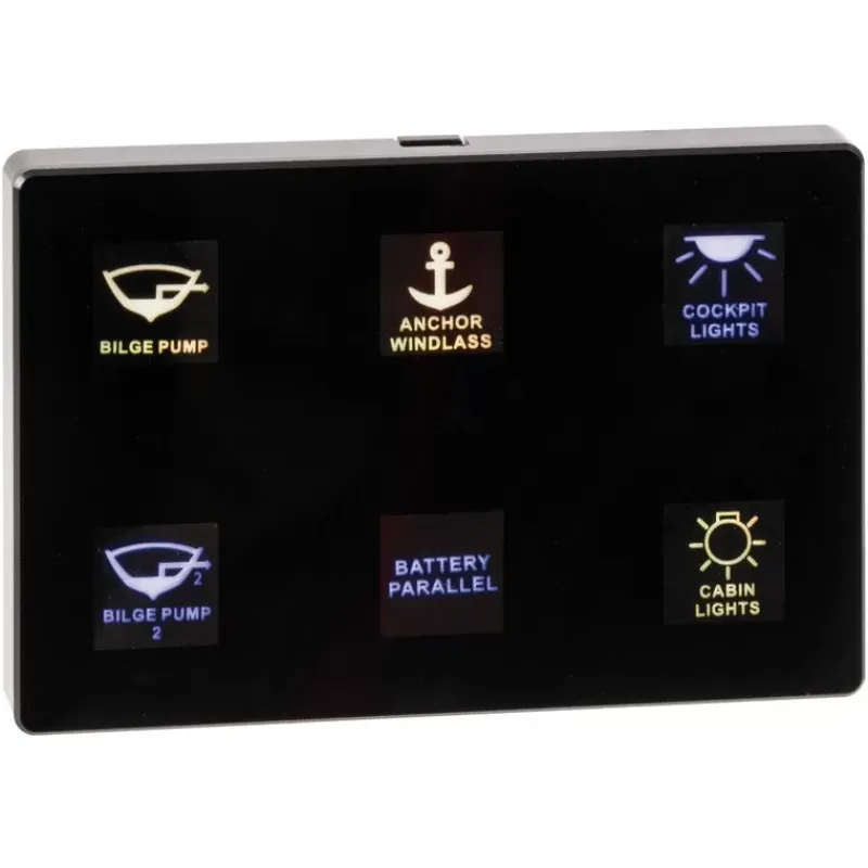 Hot Tableau électrique tactile | 4 interrupteurs Distribution & Protection·Tableau Électrique