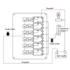 Clearance Tableau électrique alu 6 interrupteurs Distribution & Protection·Tableau Électrique|Distribution & Protection·Tableau Électrique