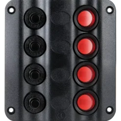Outlet Tableau Wave design | 4 interrupteurs Distribution & Protection·Tableau Électrique|Distribution & Protection·Tableau Électrique