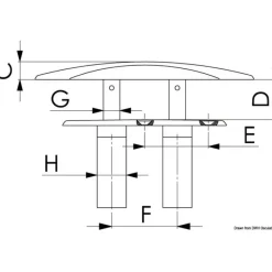 Outlet Taquet rétractable Ghost | Black Line Taquet, Bloqueur & Chaumard·Taquet De Tournage, Amarrage & Écoute