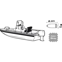 Hot Taud pour bateau à console Moteur Hors-Bord Thermique & Équipements·Housse & Taud De Bateau