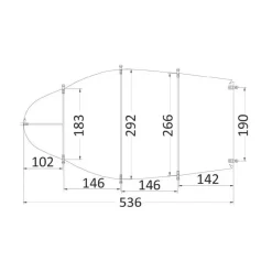 Hot Taud pour bateau à console Moteur Hors-Bord Thermique & Équipements·Housse & Taud De Bateau