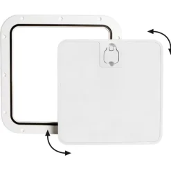 Trappe Splash-Proof blanche*Osculati Sale