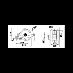 Treuil 540 Kg caréné*Osculati