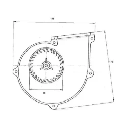 Ventilateur de cale 260 m3*Osculati Best