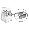Best Vide-poche ABS blanc Poste De Pilotage·Console De Pilotage|Accastillage De Pont·Trappe & Coffre