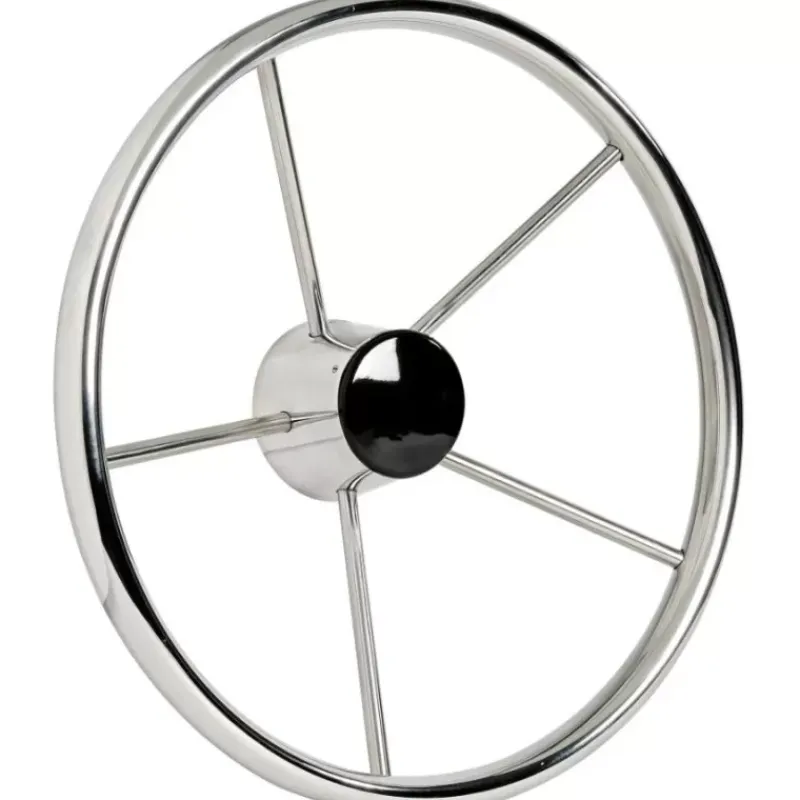 Discount Volant Inox poli ø 380 mm Poste De Pilotage·Volant & Barre À Roue