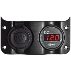 Wave design voltmètre + prise 12V*Osculati Clearance