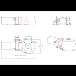 WC Electrique Evolution Space Saver 12 V*Osculati Clearance