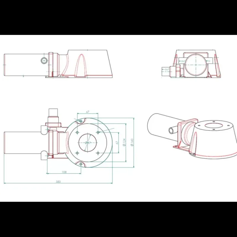WC Electrique Evolution Space Saver 12 V*Osculati Clearance
